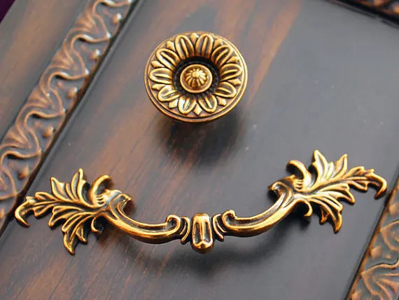 Furniture Hardware Drop Pulls - Vintage Drawer Pulls Handles Drop Pulls
