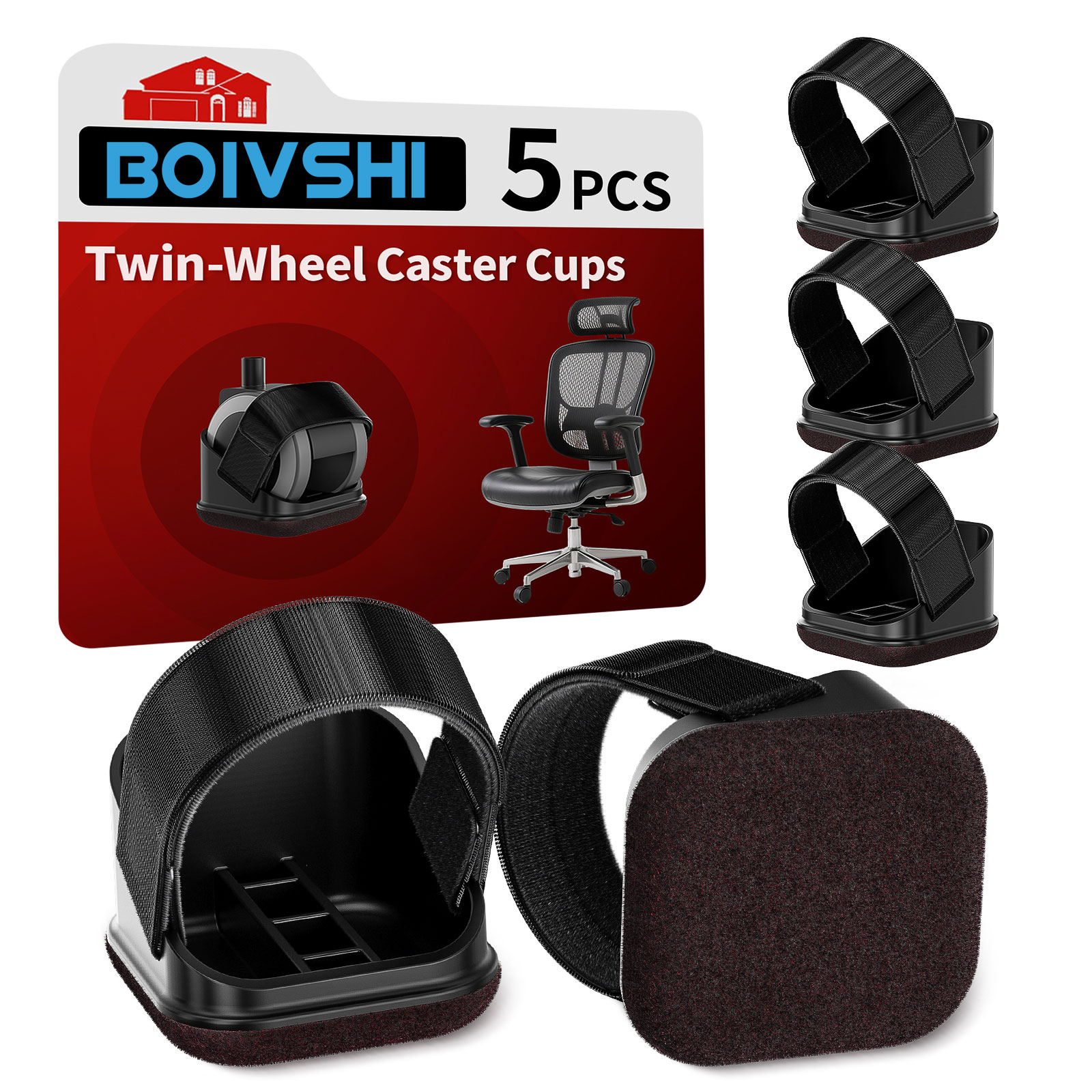 Furniture Hardware Legs - 5PCS Chair Leg Protectors Office Chair