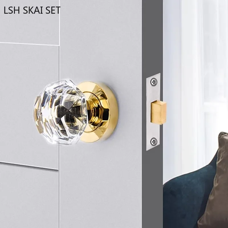 Zinc Furniture Hardware - Light Luxury Invisible Lock Single-sided Handle