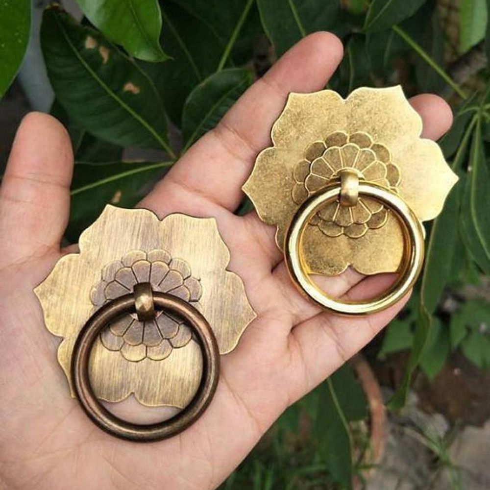 Furniture Hardware Drop Pulls - Antique Bronze Brass Furniture Hardware Door