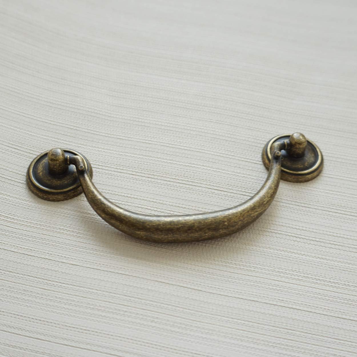 Antique Bronze Cabinet Handles - Furniture Hardware Drop Pulls review and price