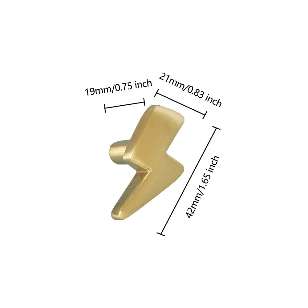 Lightning Design Brass Cabinet - Unique Furniture Hardware review and price