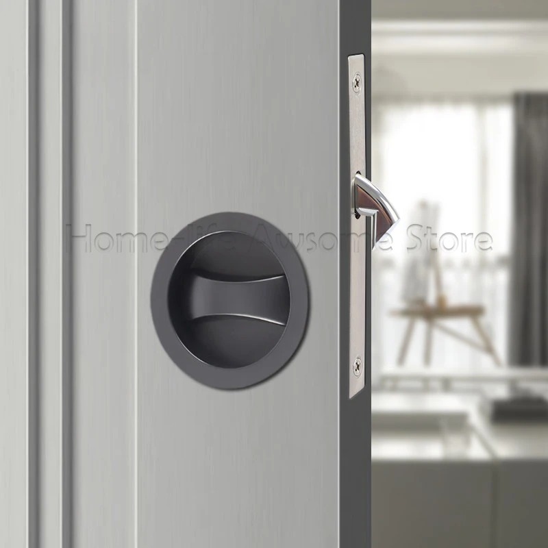 Sliding Door Lock Modern Invis - Zinc Furniture Hardware review and price