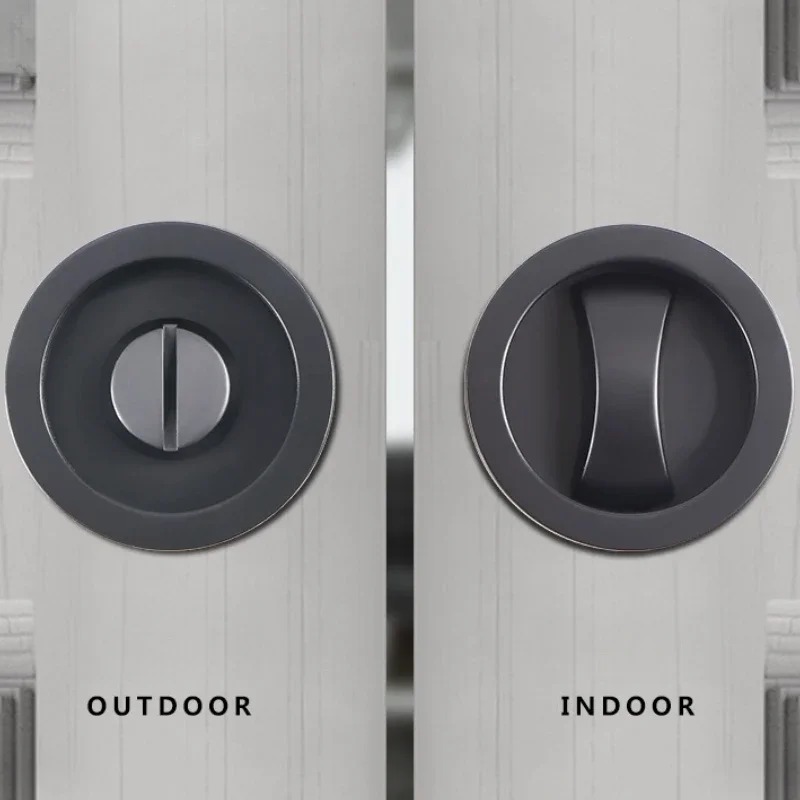 Sliding Door Lock Modern Invis - Zinc Furniture Hardware review and price