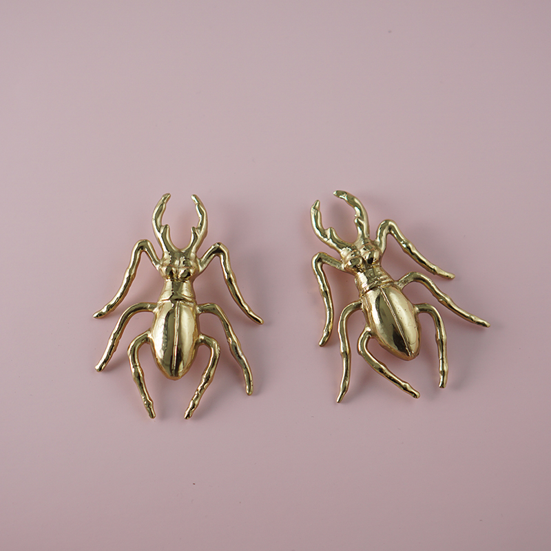 Brass Beetle Drawer Pulls Inse - Unique Furniture Hardware review and price