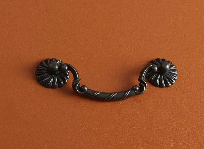 2 pcs Retro Metal Dresser Pull - Furniture Hardware Drop Pulls review and price