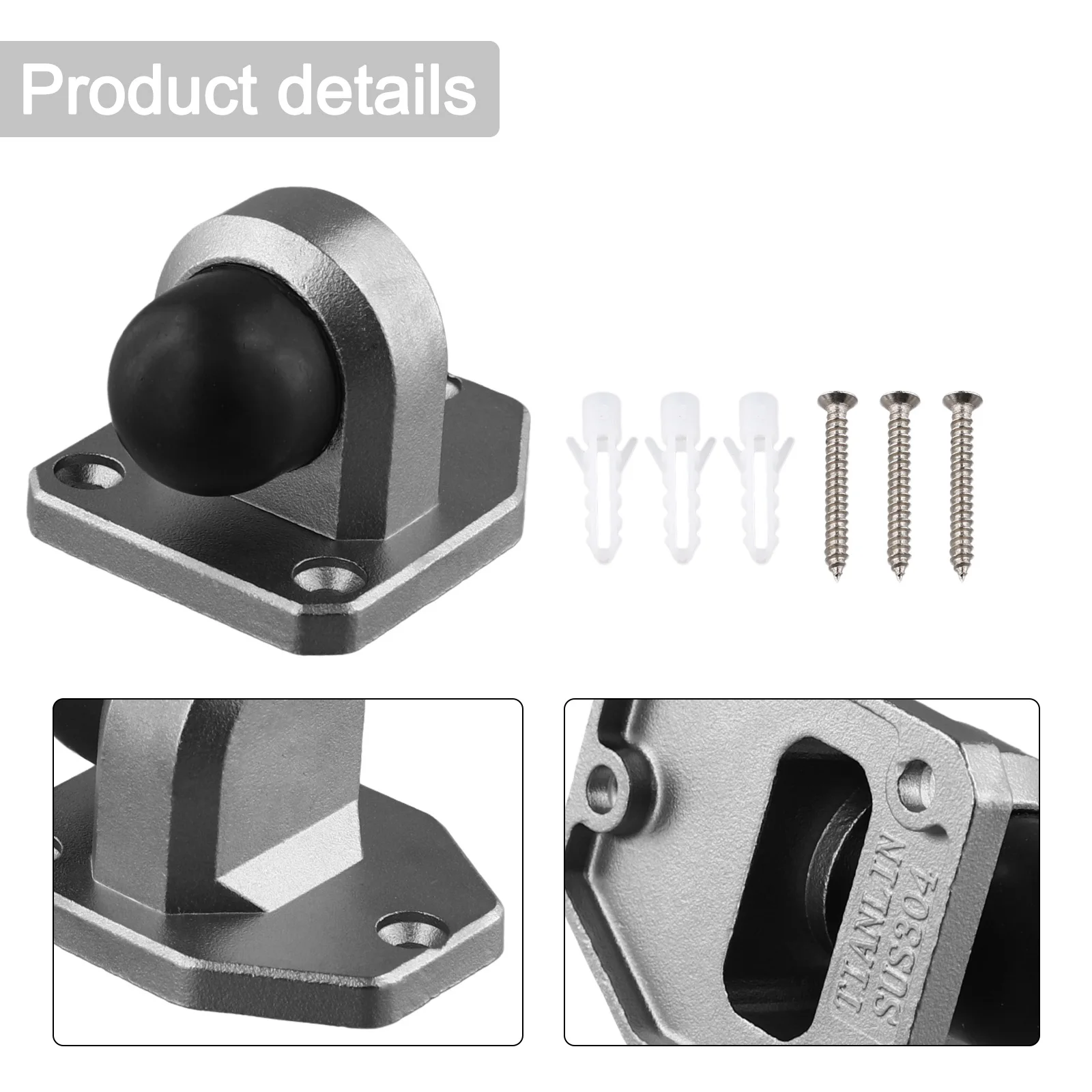 Door Suction Door Stop Wall Mo - Brand Hardware Furniture review and price