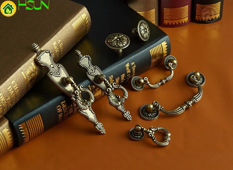 2 pcs 6style Countryside Dress - Furniture Hardware Drop Pulls review and price