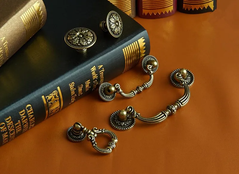 2 pcs 6style Countryside Dress - Furniture Hardware Drop Pulls review and price