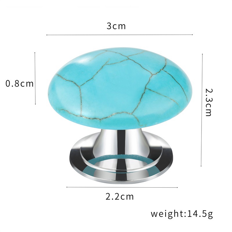 Natural Turquoise Cabinet Draw - Unique Furniture Hardware review and price