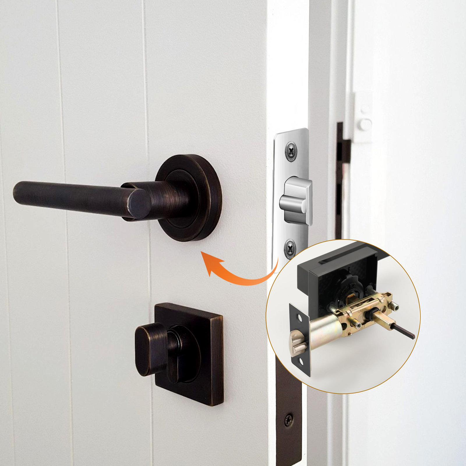 Adjustable Door Latch Hardware - Zinc Furniture Hardware review and price