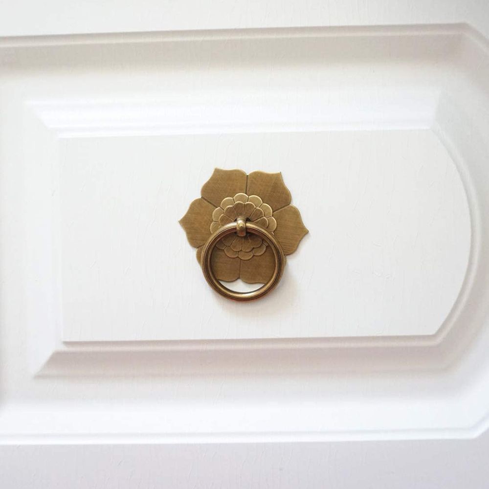1PC Antique Bronze Brass Drawe - Furniture Hardware Drop Pulls review and price