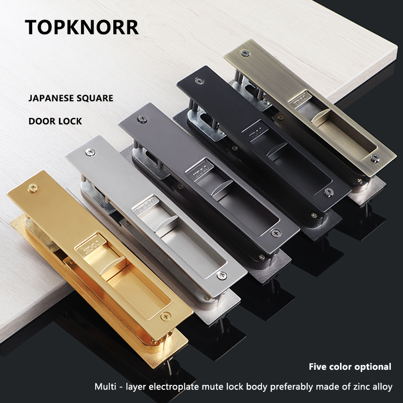 Invisible Sliding Door Lock Pu - Zinc Furniture Hardware review and price