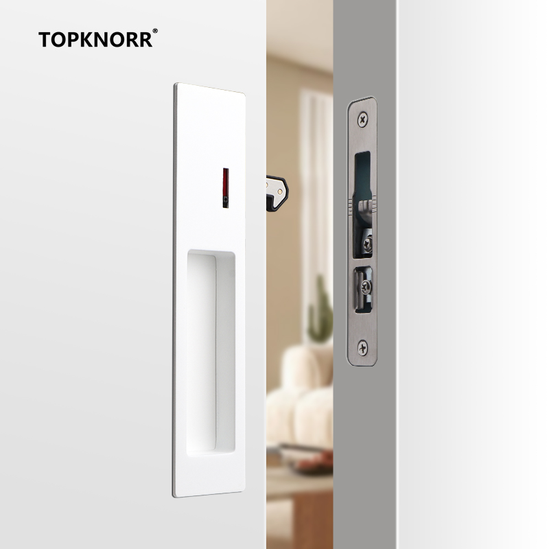 Invisible Sliding Door Lock Pu - Zinc Furniture Hardware review and price