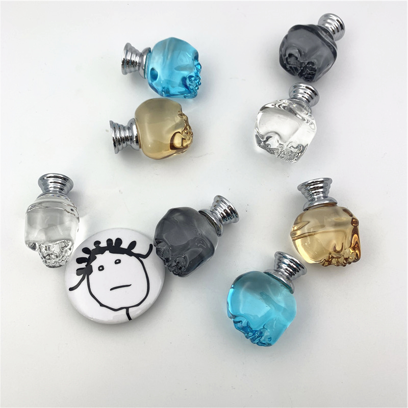 LCH  Clear Crystal Skull Shape - Unique Furniture Hardware review and price