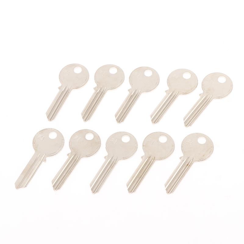 10Pcs F3 Double Slot Key Blank - Furniture Hardware Fittings review and price