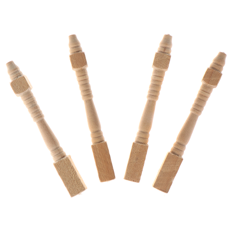 4Pcs 1:12 Dollhouse Miniature  - Furniture Hardware Legs review and price