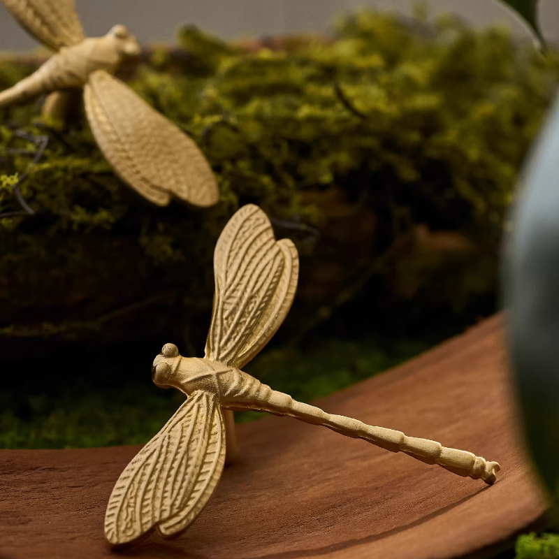 French Dragonfly Brass Cabinet - Unique Furniture Hardware review and price